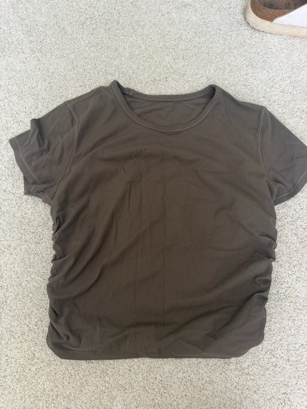 All It Takes Ribbed Nulu T-Shirt - Nomad - 8 - Picture 2 of 3